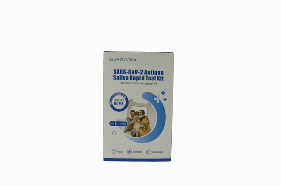 Labnovation SARS CoV 2 Antigen Saliva Rapid Test Kit ชุดทดสอบตัวเองแบบเดี่ยว