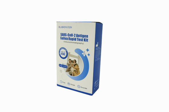 Labnovation SARS CoV 2 Antigen Saliva Rapid Test Kit ชุดทดสอบตัวเองแบบเดี่ยว