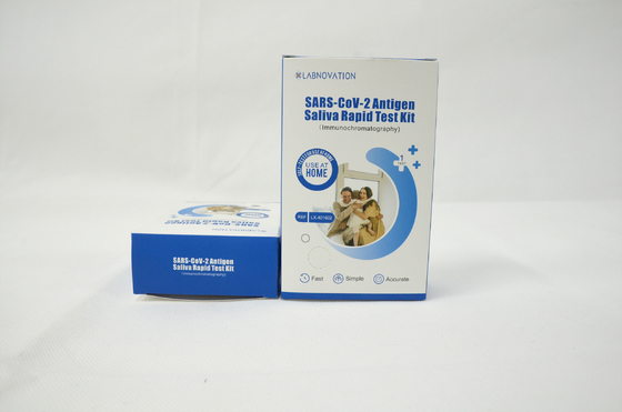 OEM ODM สะดวก 1 ชุดทดสอบ ART Self Test Kit ตัวอย่างน้ำลาย