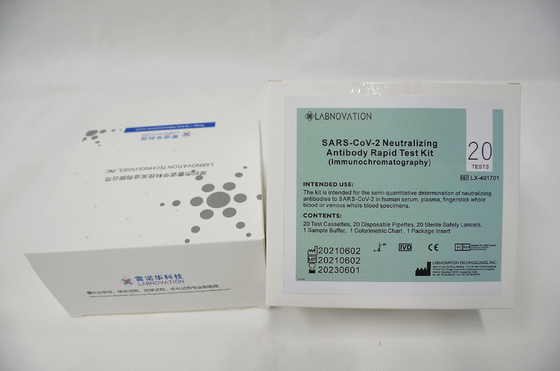 20 การทดสอบชุดตรวจหาแอนติบอดี Neutralization Antibody สำหรับการใช้งานระดับมืออาชีพ