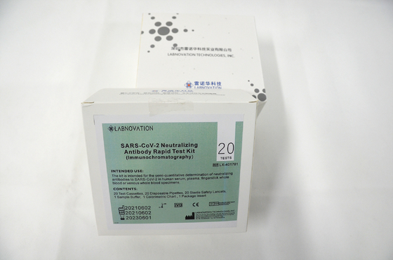ความแม่นยำ 95% NAbs Neutralizing Antibody Test Kit Immunochromatography