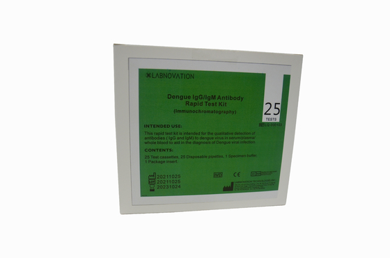 Universal Rapid Dengue IgM IgG Test Kit สำหรับการวินิจฉัยในหลอดทดลอง