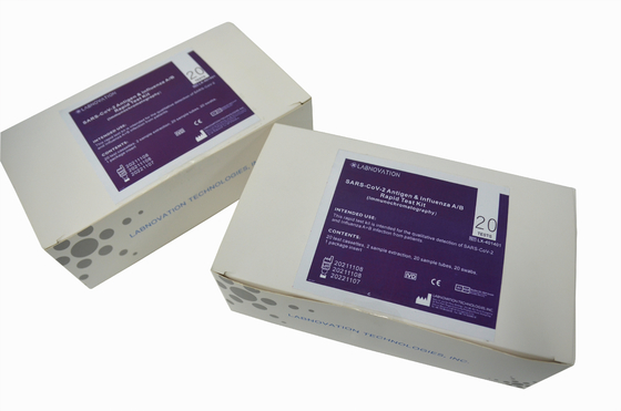 OEM Short Test Time CoV-19 Flu Swab Test Kit โซลูชันขั้นตอนเดียว