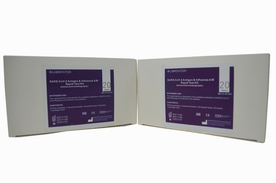 ISO9001 CoV-19 Antigen Influenza Rapid Test Kit สำหรับบุคลากรทางการแพทย์