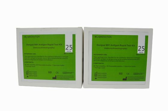 Cassette Dengue NS1 Rapid Test Kit ชุดตรวจวิเคราะห์พลาสม่าแอนติเจนในเลือดทั้งหมด