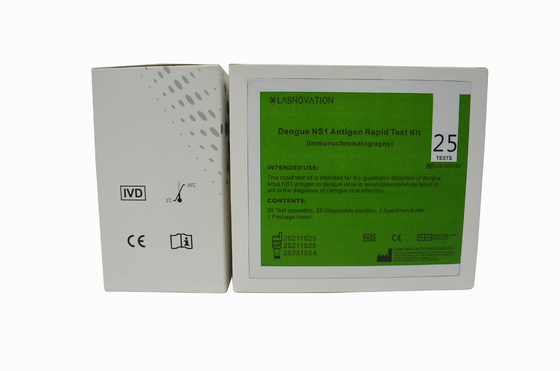 25 การทดสอบ Medical Dengue NS1 Rapid Test Kit OEM ODM