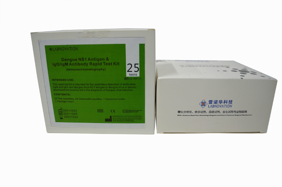 ชุดทดสอบแอนติบอดี Dengue Antigen Antibody ของ OEM ความแม่นยำ 95%