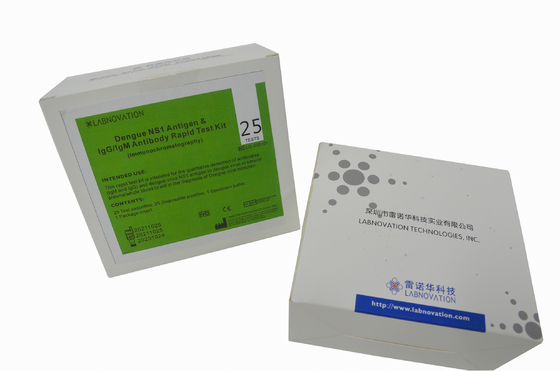 ชุดทดสอบแอนติบอดี Dengue Antigen Antibody ของ OEM ความแม่นยำ 95%