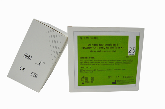 Universal Dengue Antigen และ Antibody Test Kit อิมมูโนโครมาโตกราฟี
