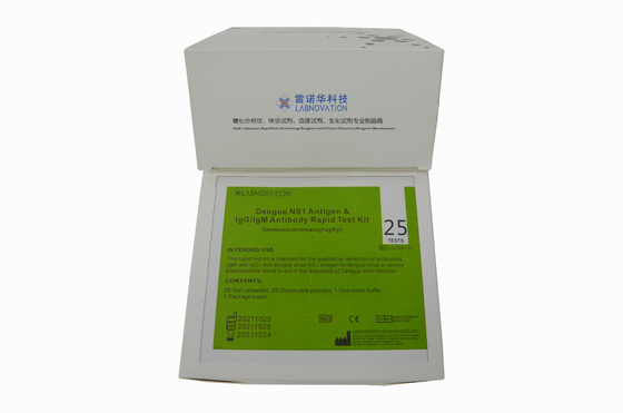 OEM ODM Dengue NS1 ชุดทดสอบแอนติเจน IgG IgM Combo Rapid Test Kit