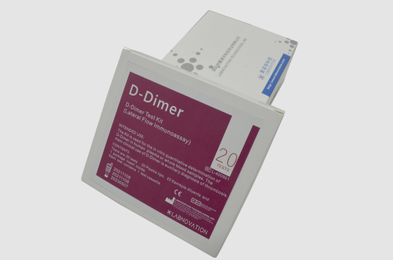 ชุดทดสอบ Dimer Flow Immunoassay D-Dimer Vitro Quantitative Determination