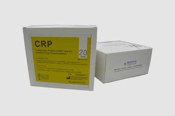 20 การทดสอบ C-Reactive Protein Qualitative CRP Test Kit สำหรับโรคติดเชื้อแบคทีเรีย