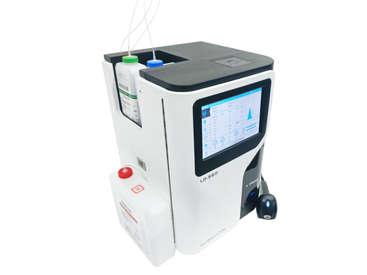 วิธี HPLC HbA1c ตัววิเคราะห์การทดสอบ Labnovation Analyzer โหมดคู่สำหรับตัวเลือก