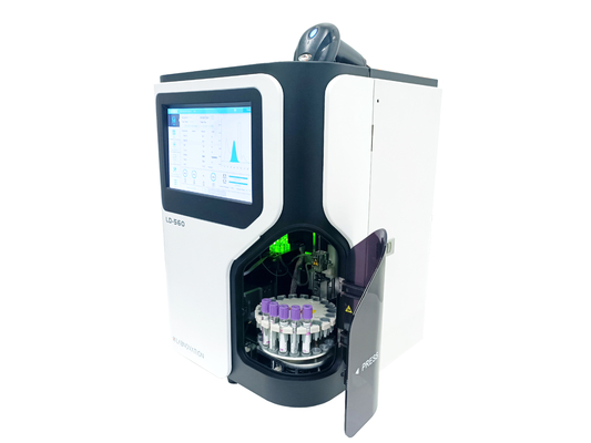 Labnovation LD-560 เครื่องวิเคราะห์ HbA1c อัตโนมัติเต็มรูปแบบ IFCC NGSP รับรองตัวเลือกโหมดคู่