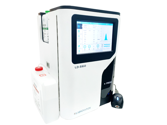 Labnovation HbA1c HPLC Analyzer 20 ตัวอย่างความจุการตรวจจับเชิงปริมาณ