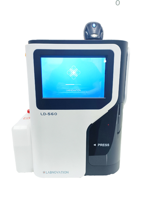 เครื่องวิเคราะห์สำหรับการทดสอบ HbA1c LD-560 แบบอัตโนมัติเต็มรูปแบบด้วยวิธี HPLC ที่ได้รับการรับรองแบบคู่ เครื่องวิเคราะห์ HbA1c ล่าสุด