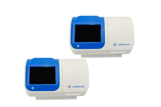 NGSP Labnovation HbA1c Analyzer 4.3 &amp;#39;&amp;#39; จอแสดงผลสีกราฟิก TFT สำหรับการทดสอบ HbA1c