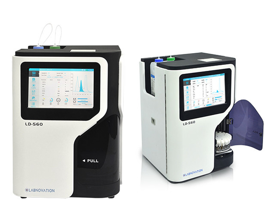คอลัมน์โครมาโตกราฟี HPLC HbA1c Analyzer สำหรับการทดสอบ HbA1c โดยอัตโนมัติอย่างเต็มที่